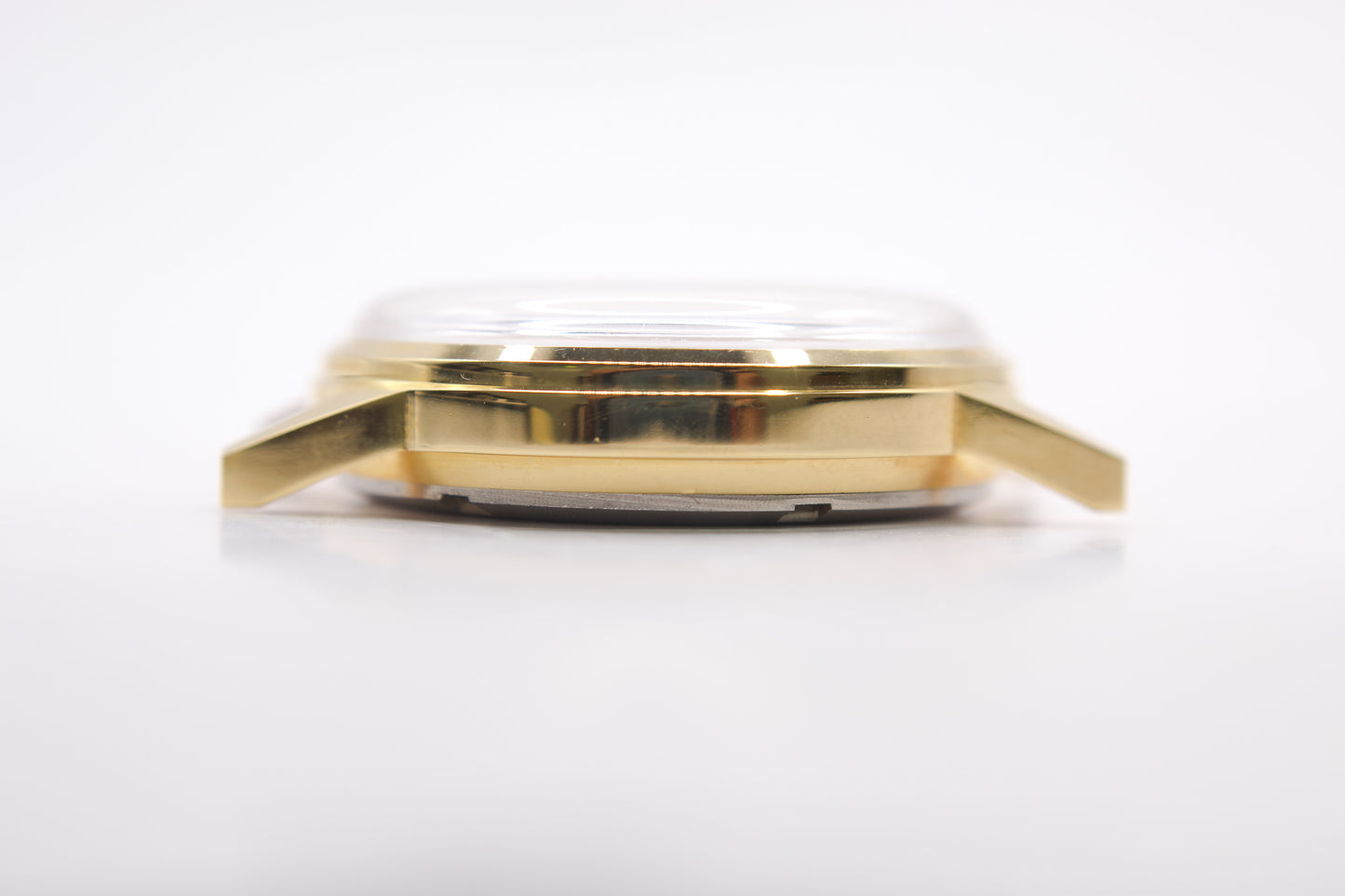 NOS 1960s Westclox Mechanical Champagne Gold Dial Men's Wrist-Watch