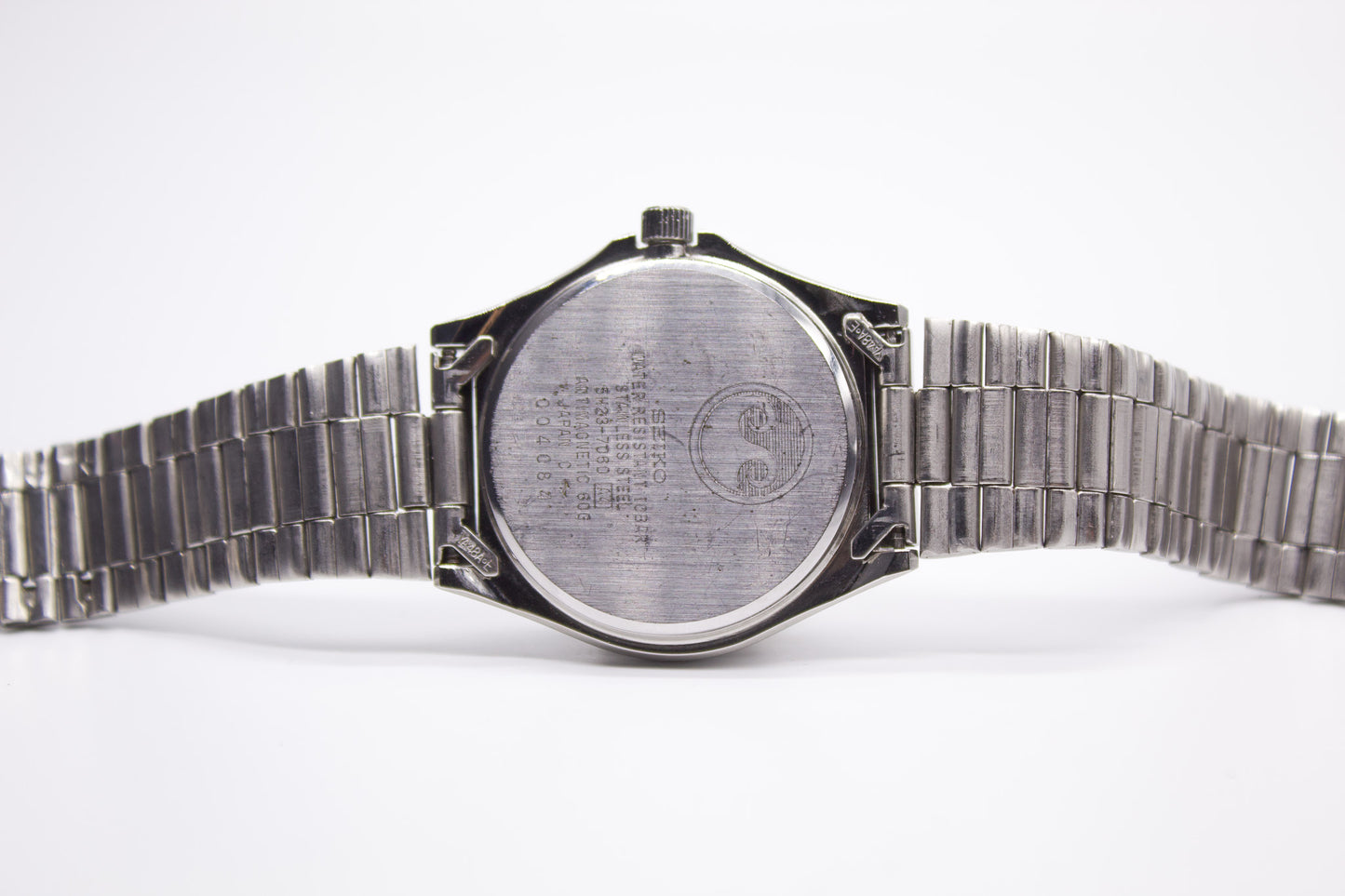 1980 Seiko Chronos Quartz Railway Dial Men's Wrist-Watch