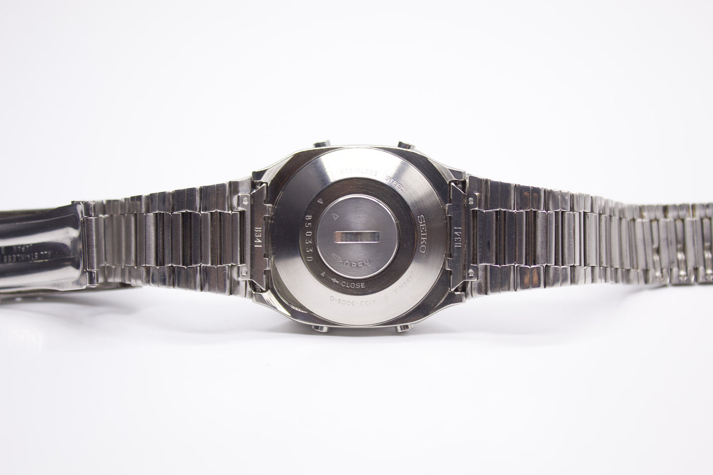 1978 Seiko LC Quartz 'Blue Face' Alarm Men's Wrist-Watch