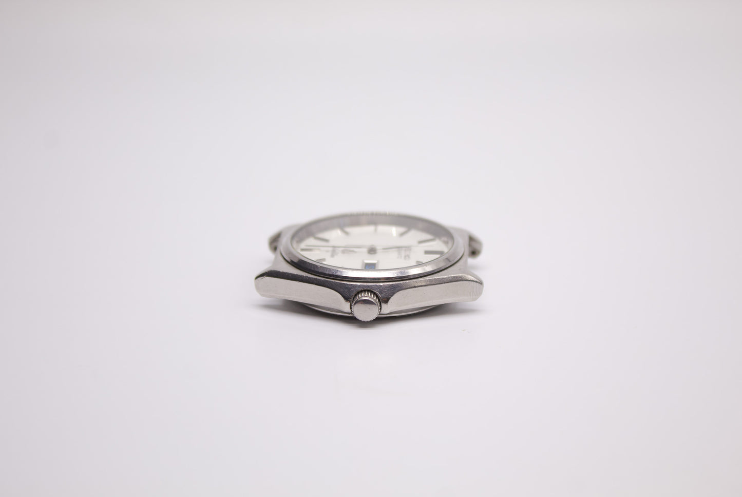 1981 Seiko Silverwave Straight Grain Silver Dial Men's Wrist-Watch