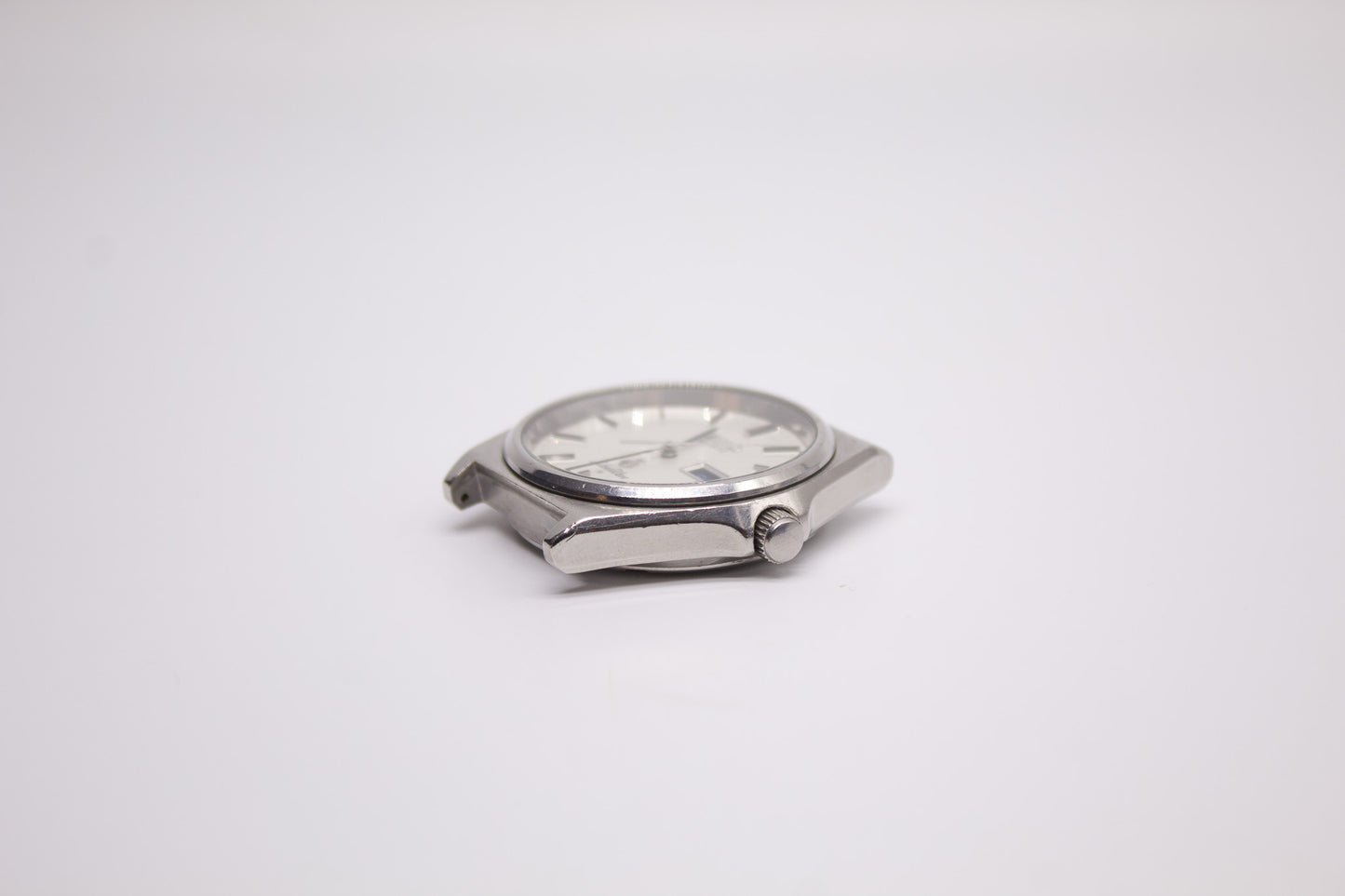 1981 Seiko Silverwave Straight Grain Silver Dial Men's Wrist-Watch