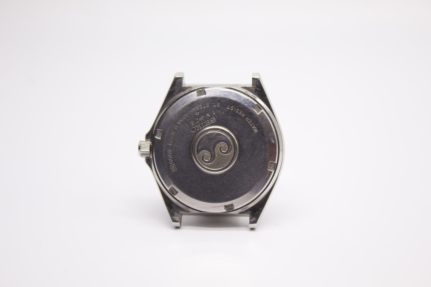 1981 Seiko Silverwave Straight Grain Silver Dial Men's Wrist-Watch
