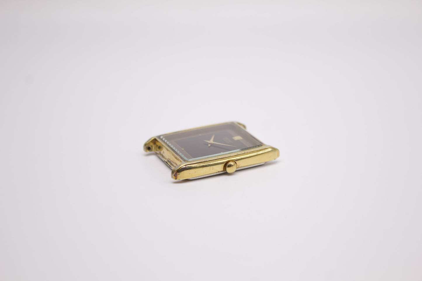 1983 Seiko 'Tank' Two Tone Dial Men's Wrist-Watch