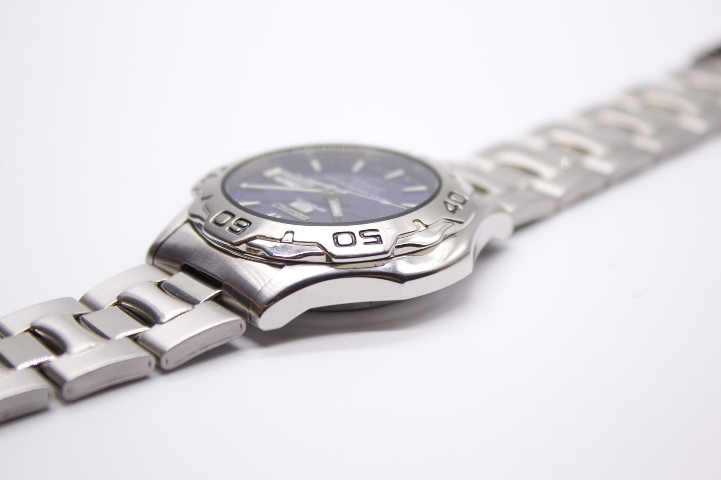 Near Mint 2000s Seiko 5 'Baby VC Overseas' Deep Ocean Blue Automatic Wrist-Watch