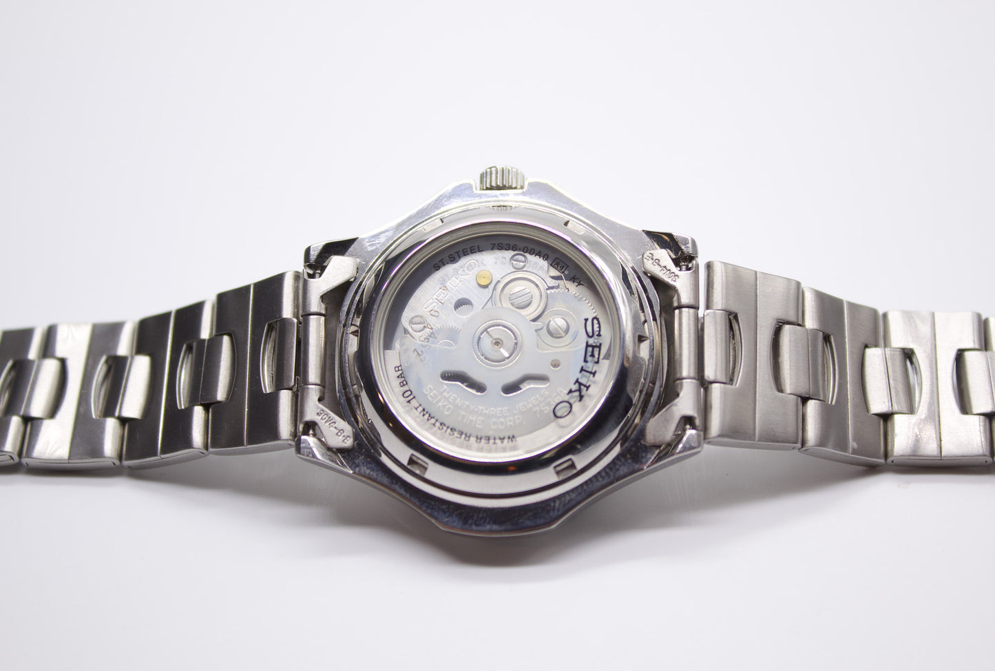 Near Mint 2000s Seiko 5 'Baby VC Overseas' Deep Ocean Blue Automatic Wrist-Watch