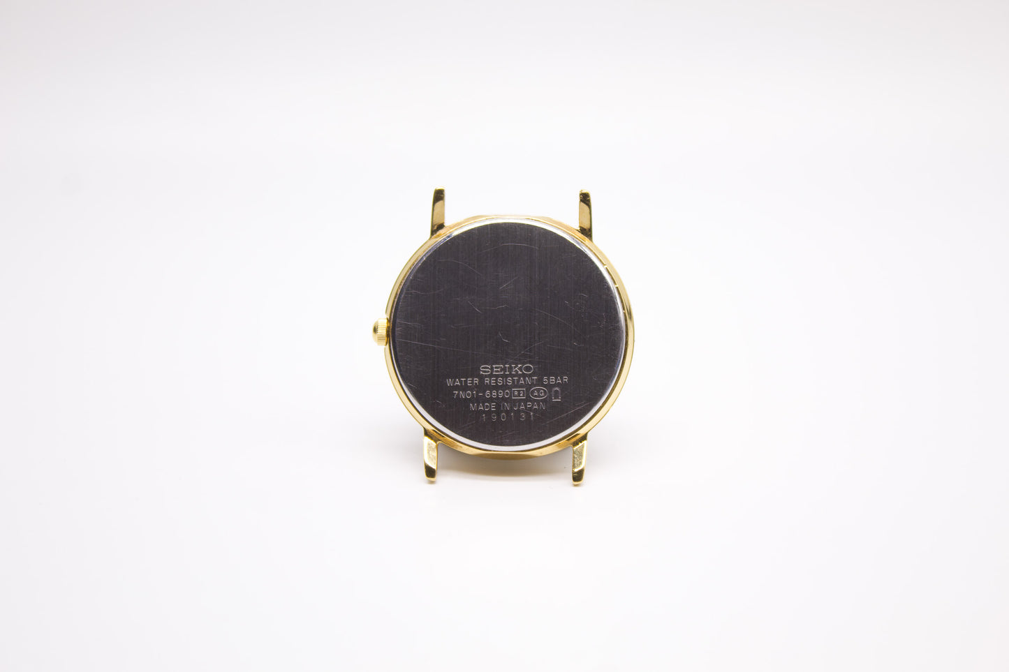 2001 Seiko Quartz Silver Breguet Numeral Dial Men's Wrist-Watch