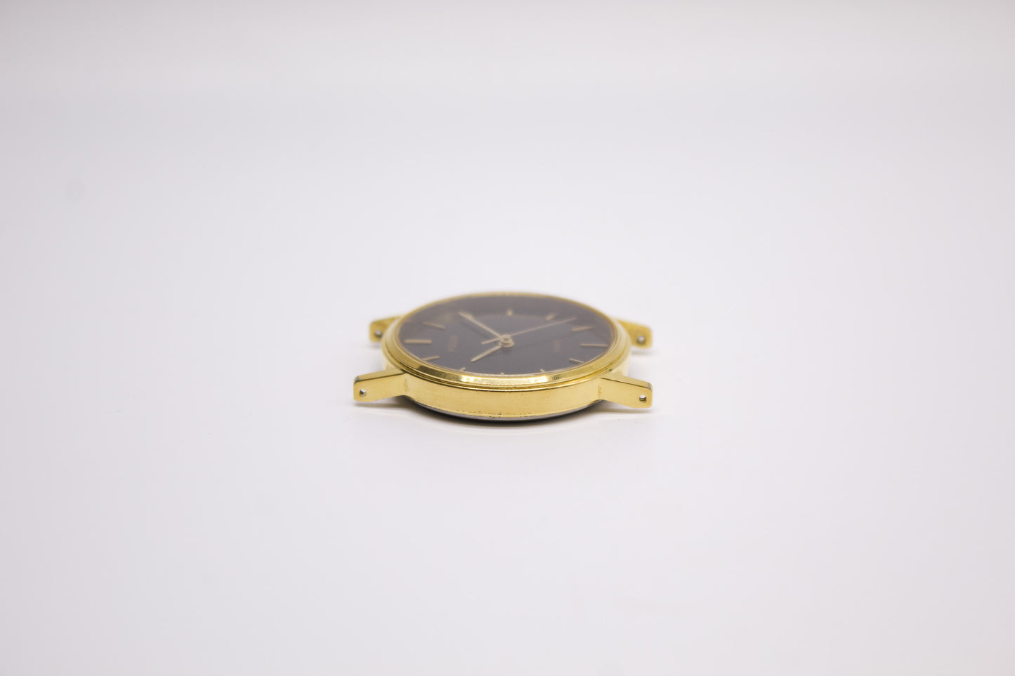 2003 Pulsar Quartz Inky Black Dial Men's Wrist-Watch