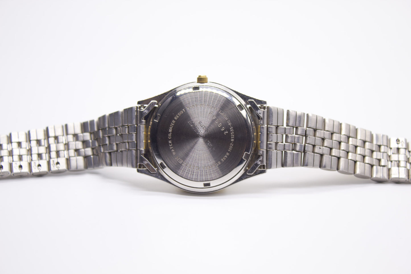 1990s Citizen 'Baby Day-Date' Champagne Dial Two Tone Men's Wrist-Watch