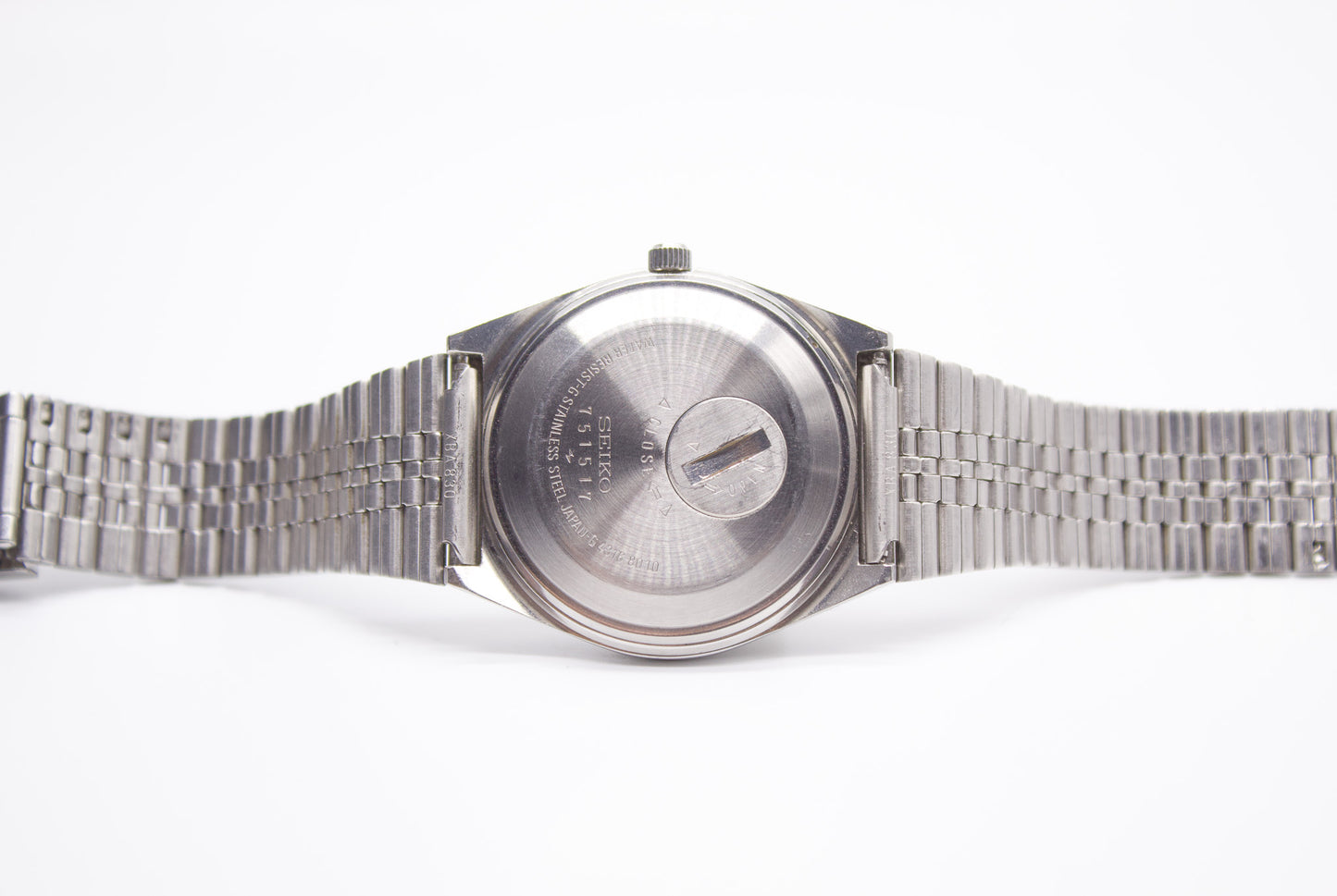 1977 Seiko Quartz Type II Snowflake Dial Men's Wrist-Watch