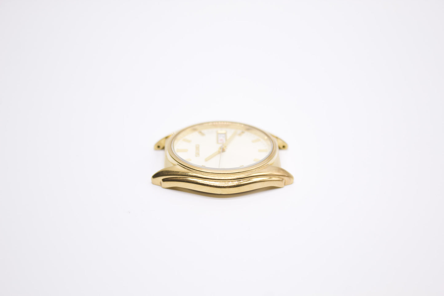 1999 Seiko Quartz Pale Gold Dial Men's Wrist-Watch