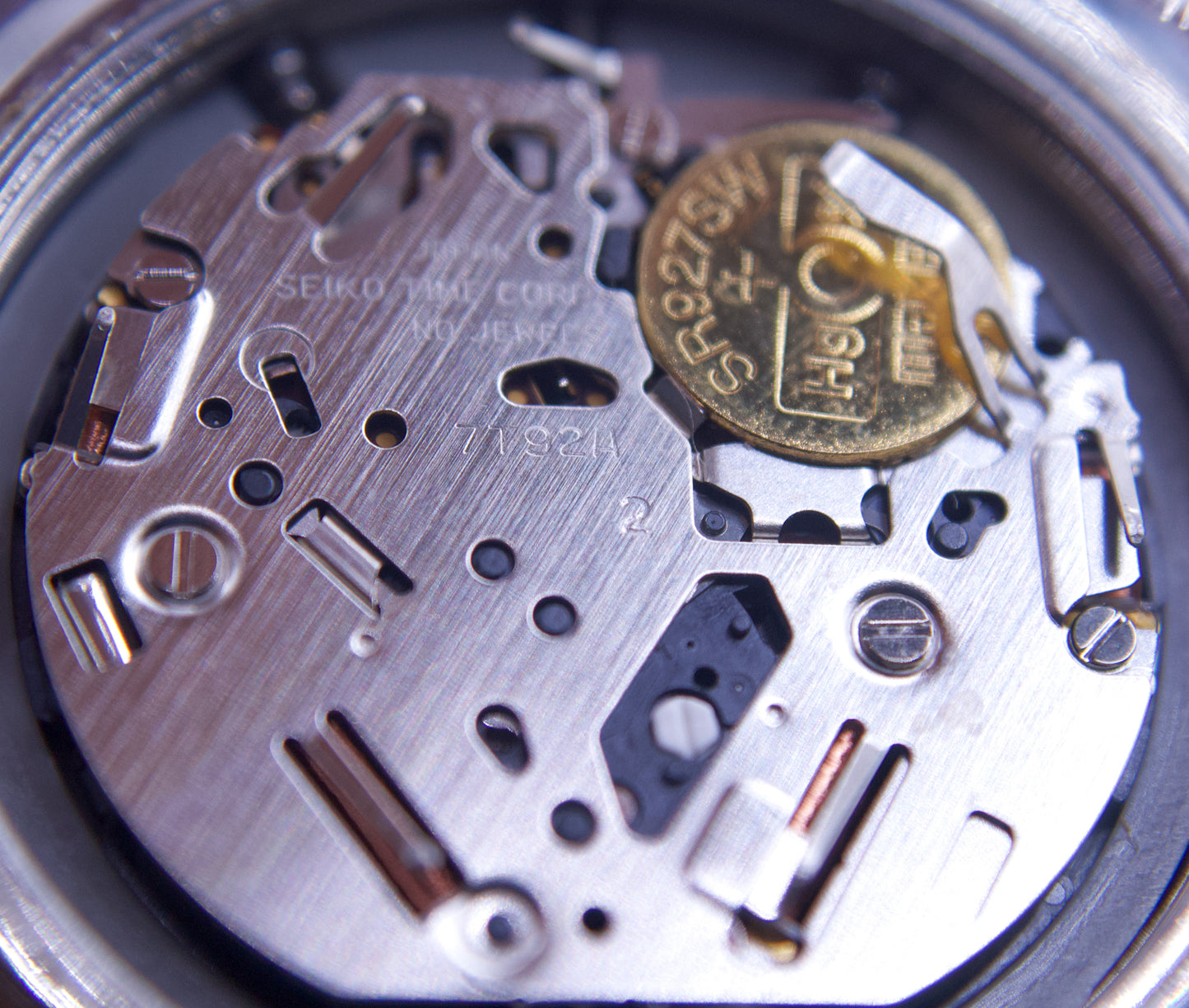 1992 Seiko Sea Blue Quartz Chronograph Men's Wrist-Watch