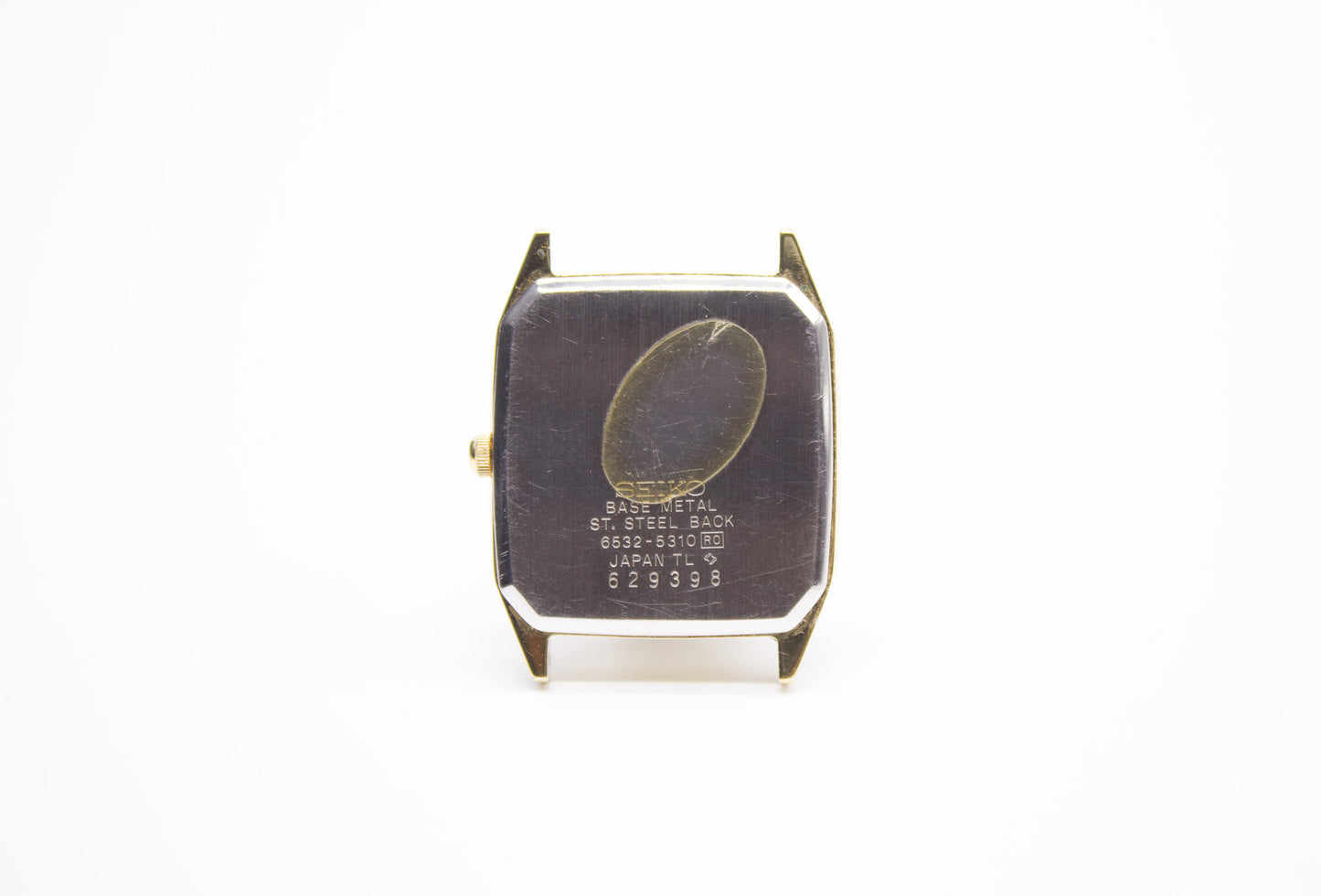 1986 Seiko Quartz Golden Tank Men's Wrist-Watch
