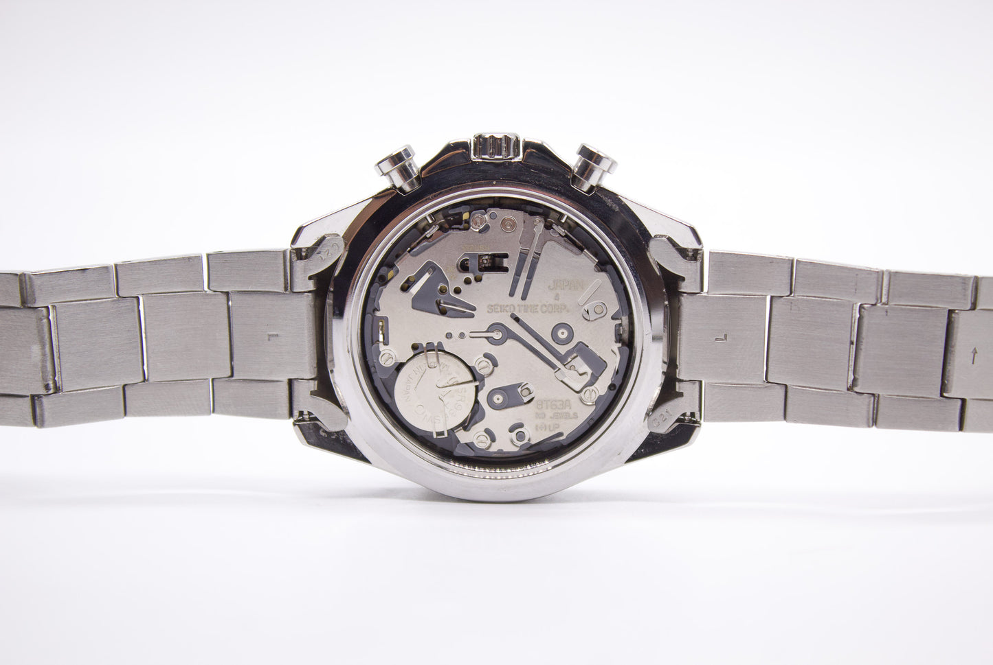 2011 Seiko Quartz Marine Blue Chronograph Men's Wrist-Watch