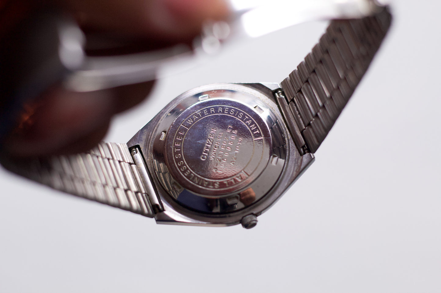 1981 Citizen Quartz 'Seven' Silver Dial Men's Wrist-Watch