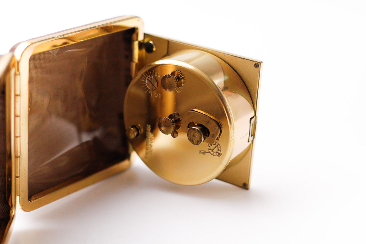 1960s Phinney Walker Mechanical Travel Clock