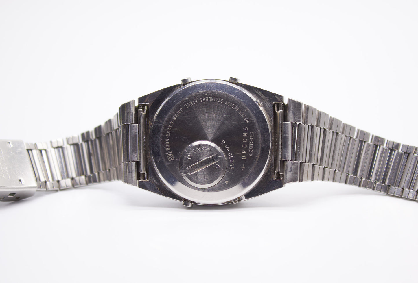 1979 Seiko World Timer Alarm Digital Men's Wrist-Watch
