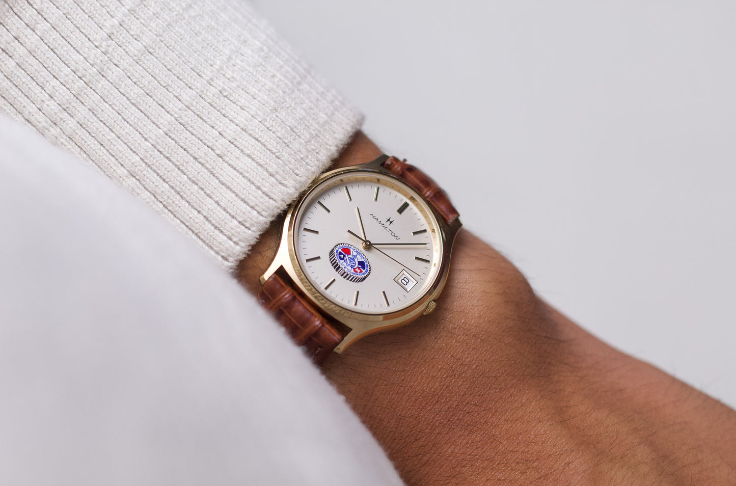 1990s Hamilton Masterpiece Quartz Men's Wrist-Watch