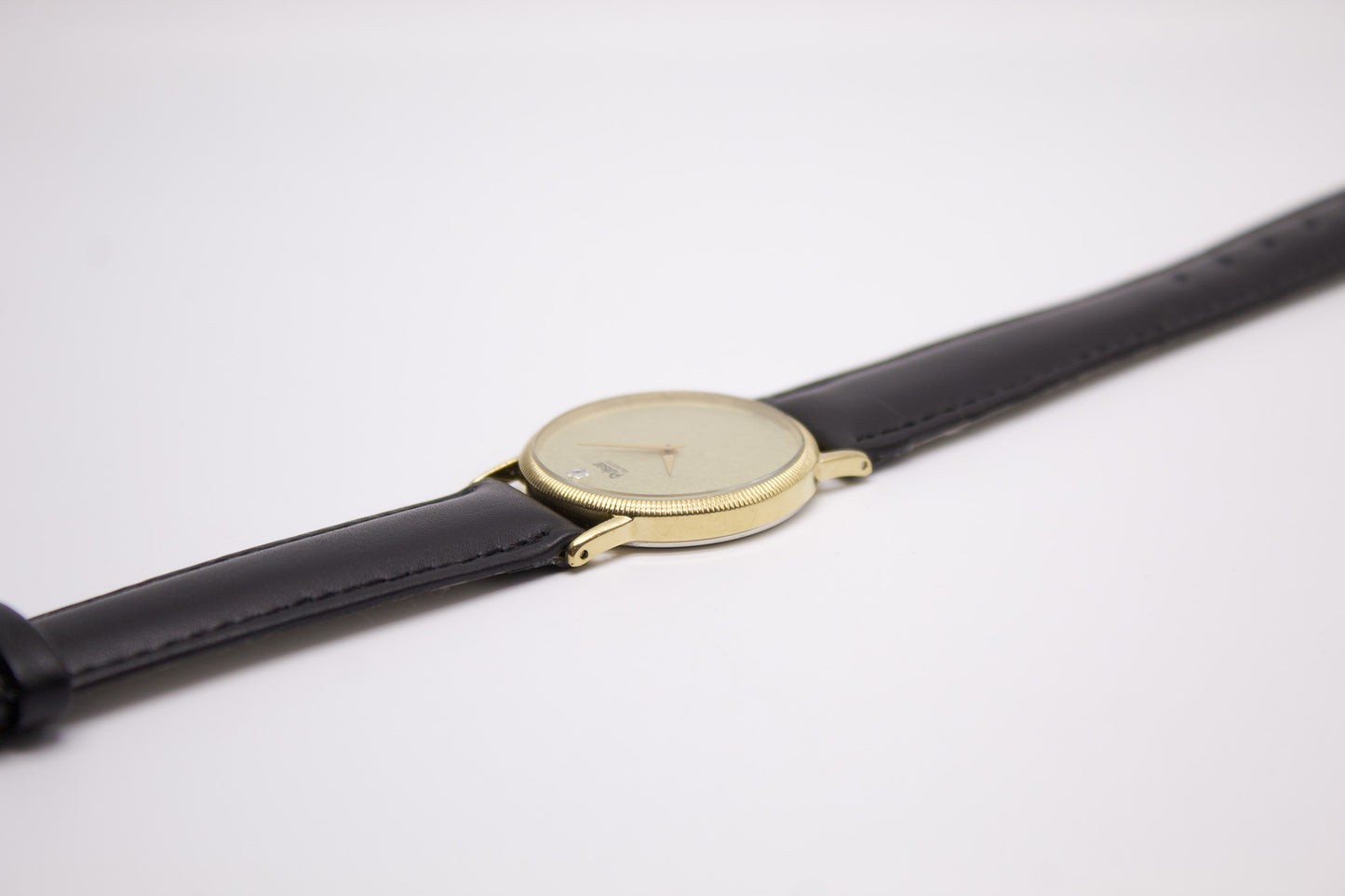 1992 Pulsar Quartz Golden Washi Dial 'Coin Edge Bezel' Men's Wrist-Watch