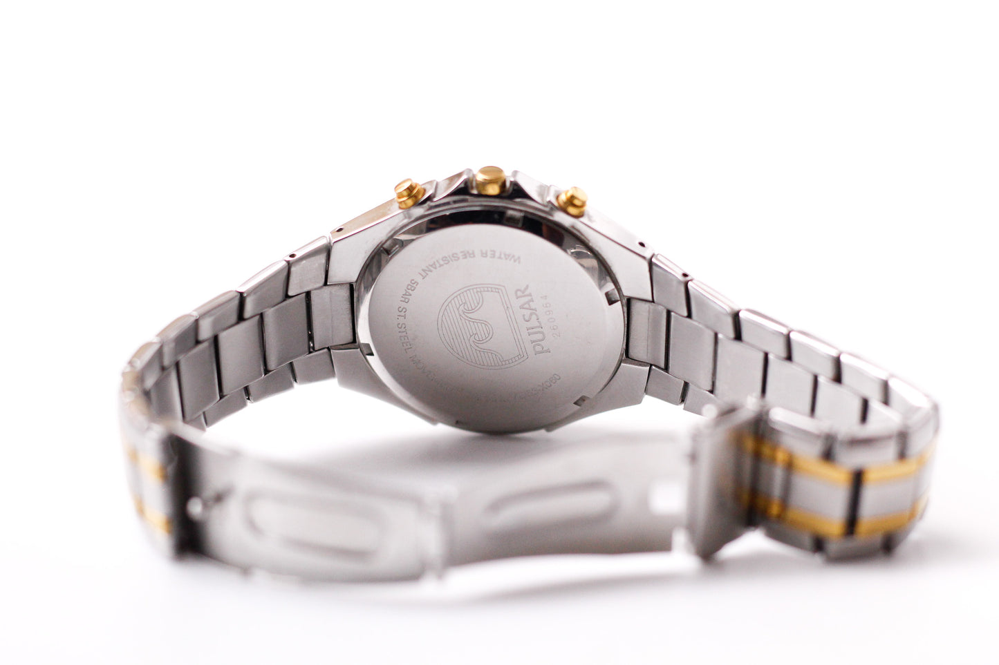 2002 Puslar Quartz Chronograph Sunburst Dial Men's Wrist-Watch