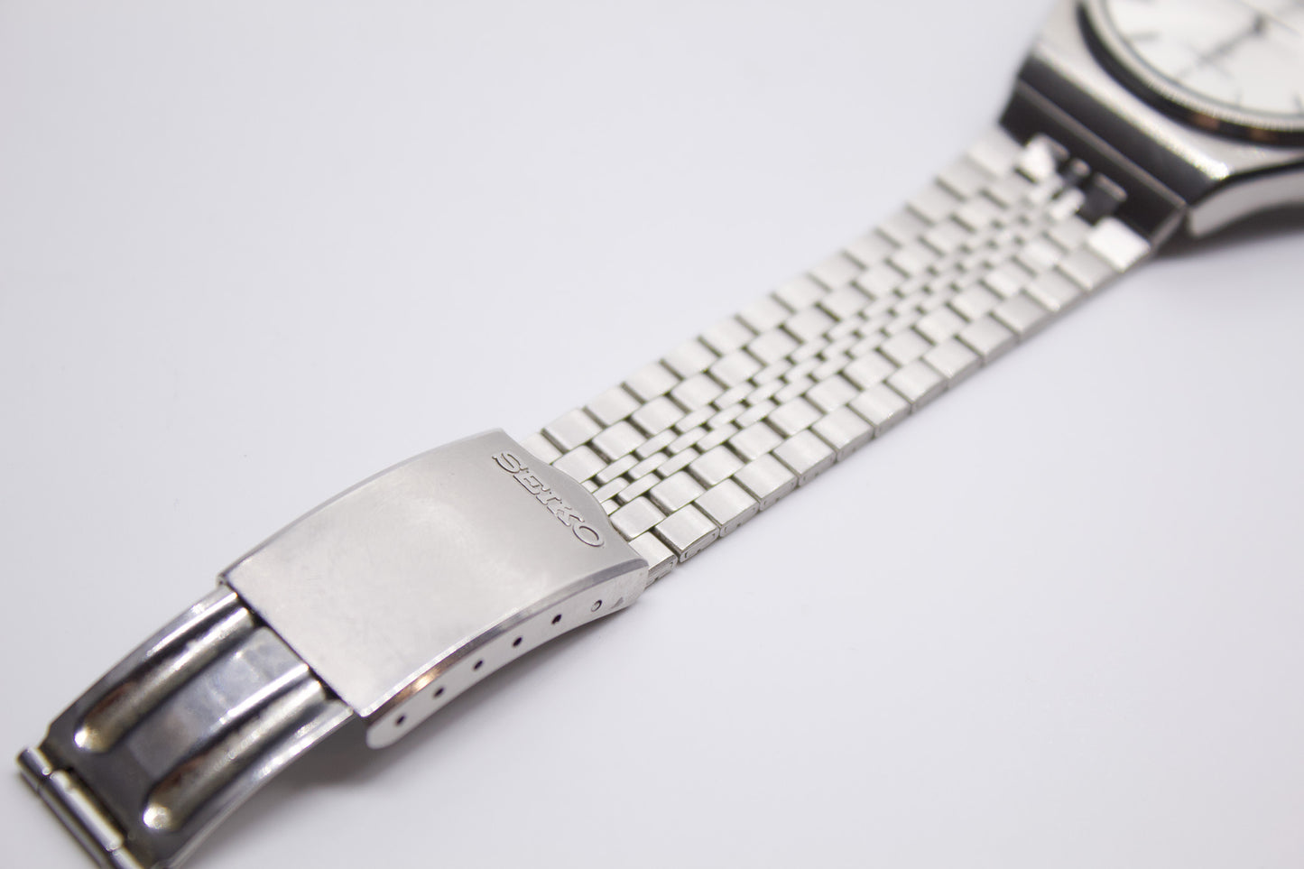 1980 Seiko Silverwave Silver Sunburst Dial Men's Wrist-Watch