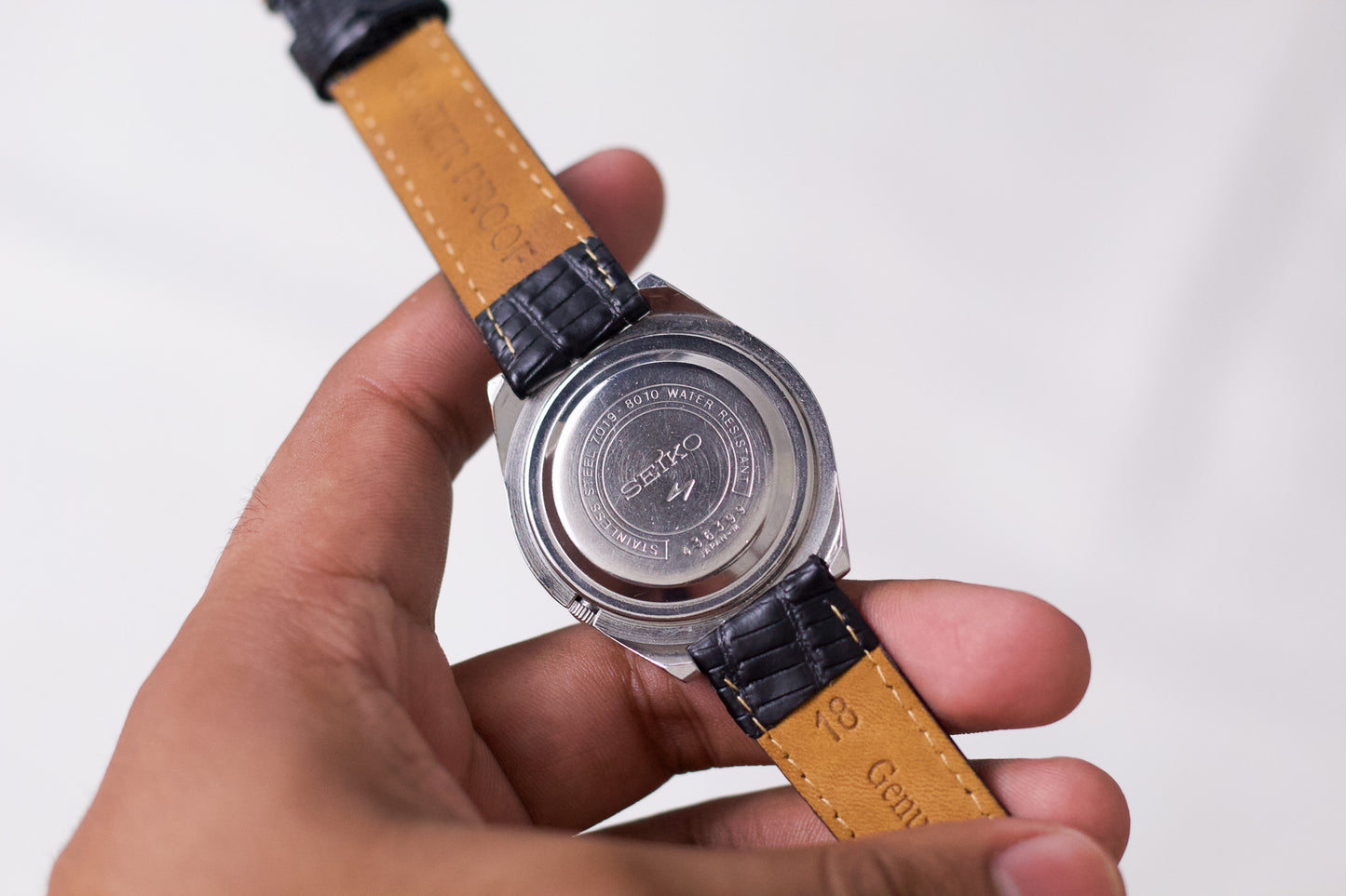 1974 Seiko Actus Automatic Silver Sunburst Dial Men's Wrist-Watch