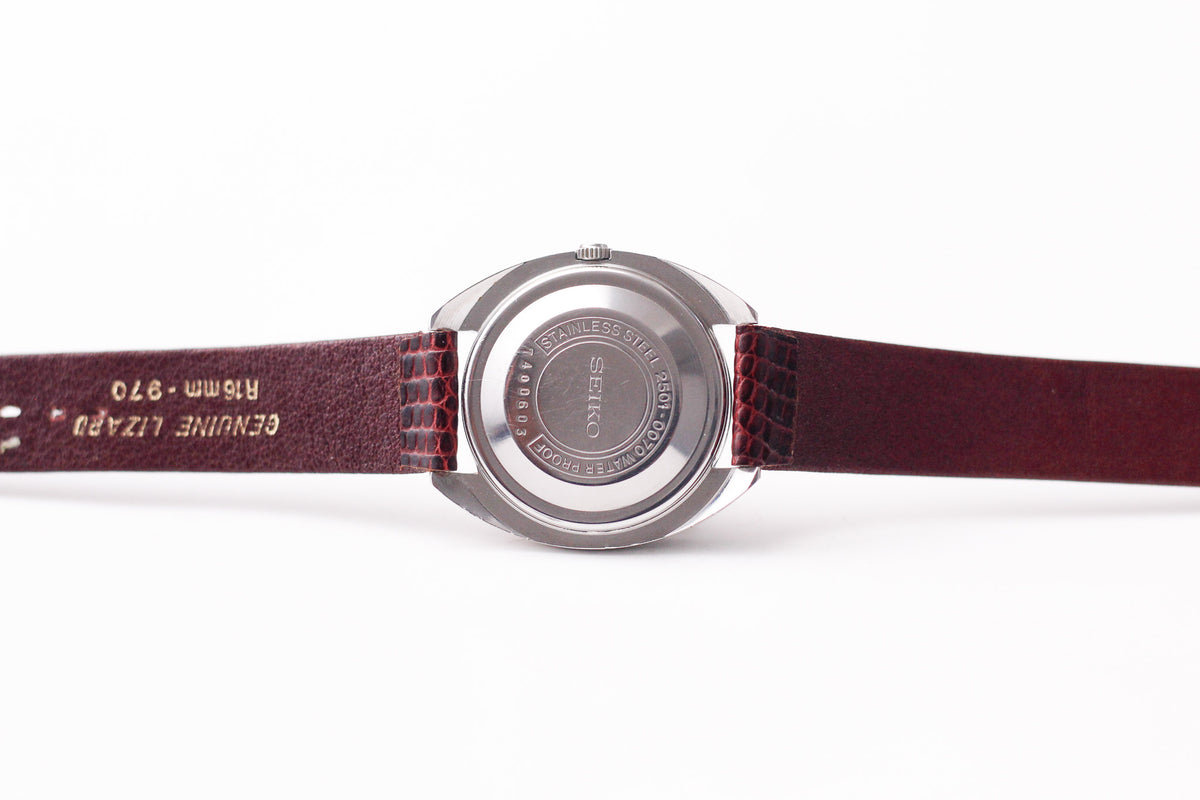1967 Seiko Automatic Silver Linen Dial Ladies' Wrist-Watch