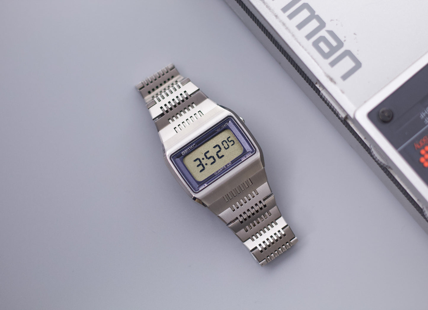 1978 Seiko Digital Olive Green LCD Men's Wrist-Watch