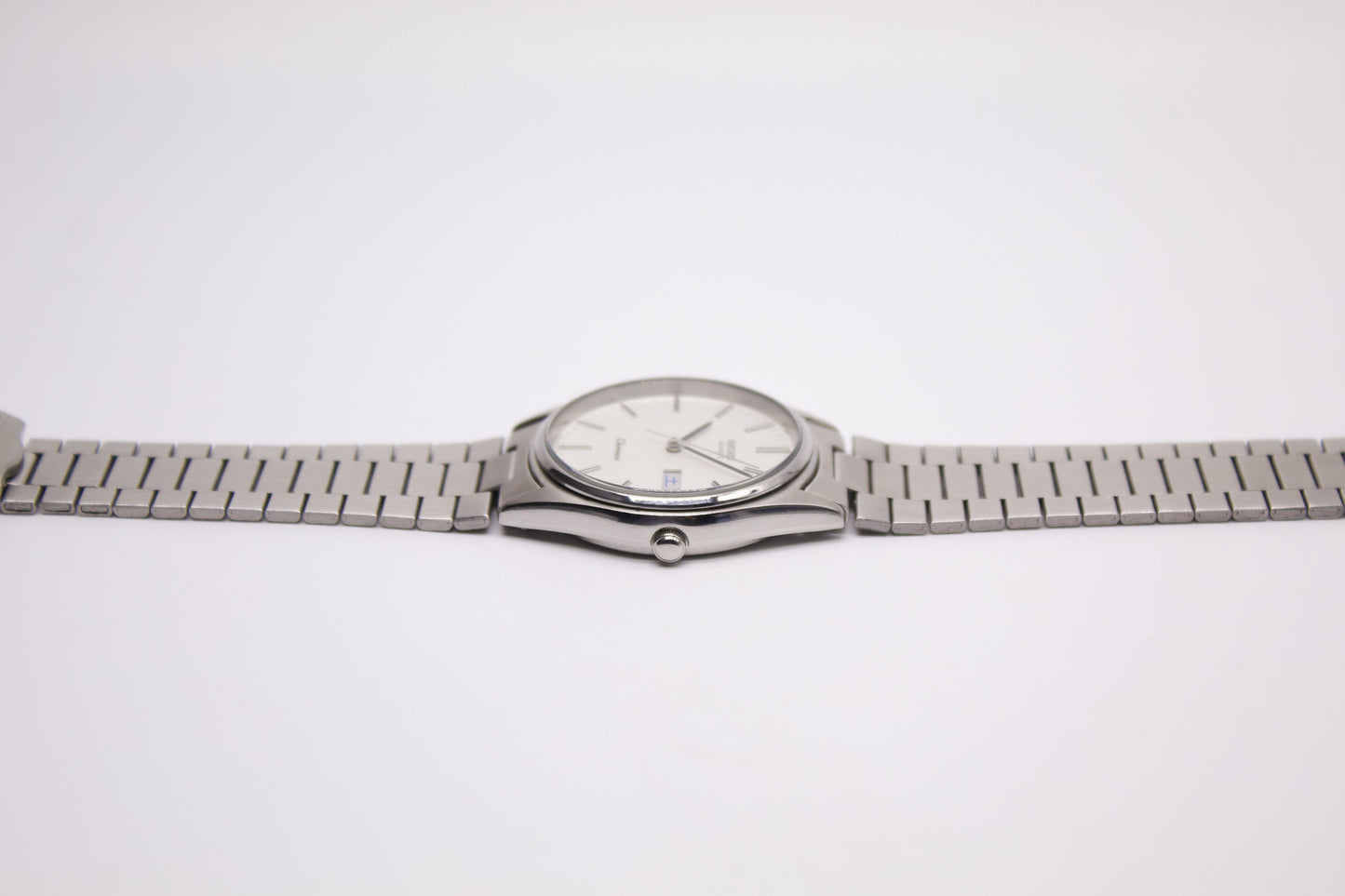 1985 Seiko Spirit Silver Dial Quartz Men's Wrist-Watch