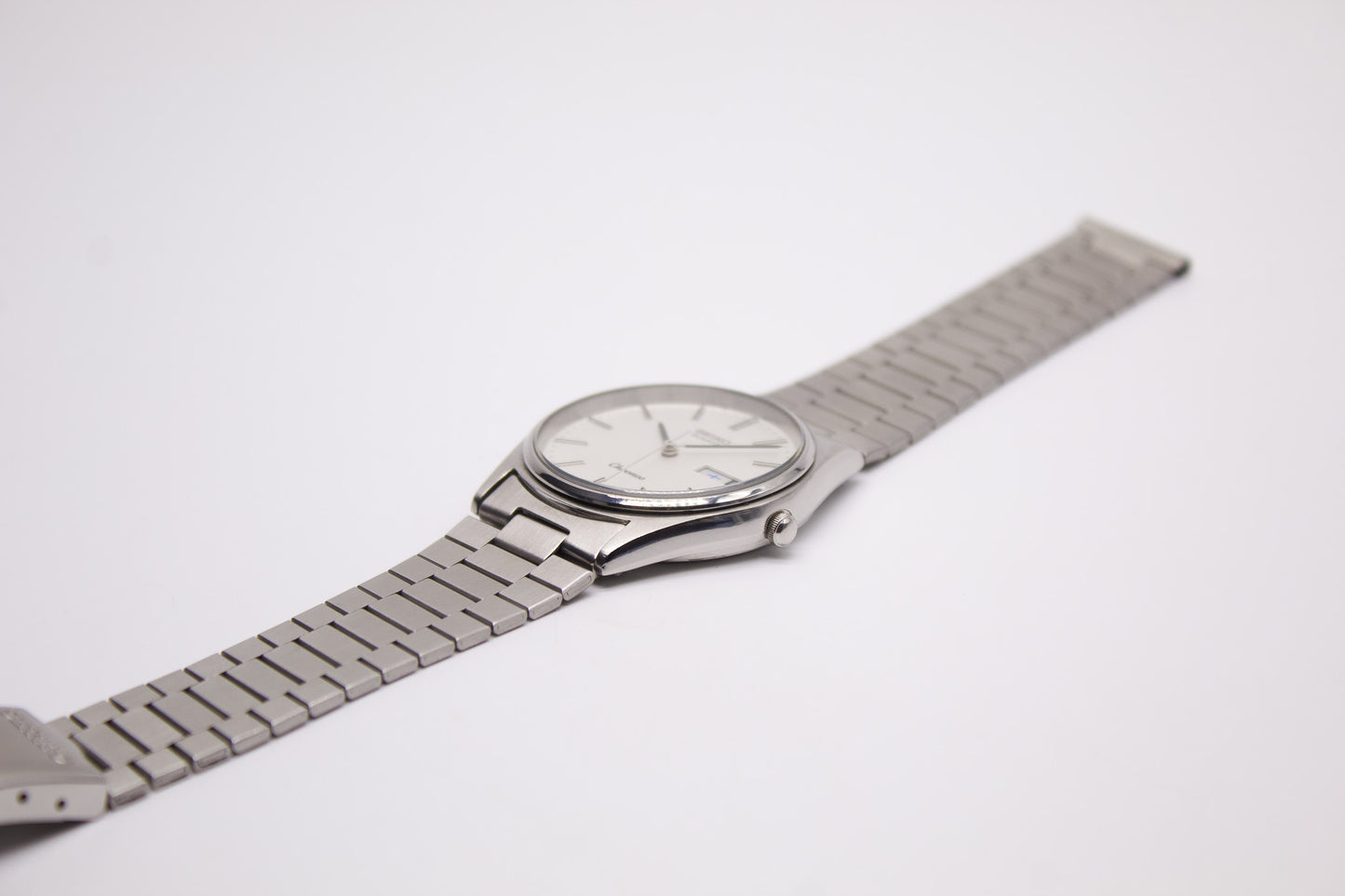 1985 Seiko Spirit Silver Dial Quartz Men's Wrist-Watch