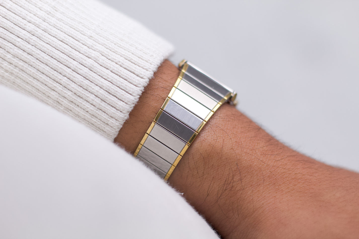1984 Seiko Quartz 'Baby Santos' Two Tone Men's Wrist-Watch