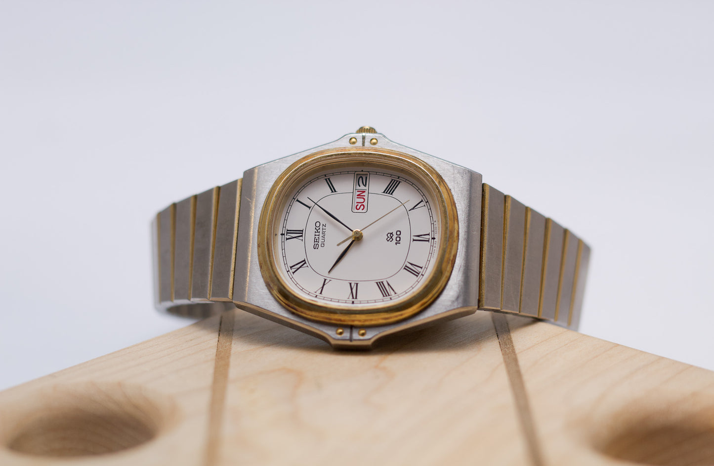 1982 Seiko SQ 'Baby Nautilus' Two Tone Men's Wrist-Watch