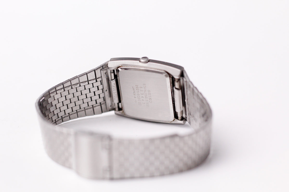 1978 Seiko Quartz Snowflake Dial Men's Wrist-Watch