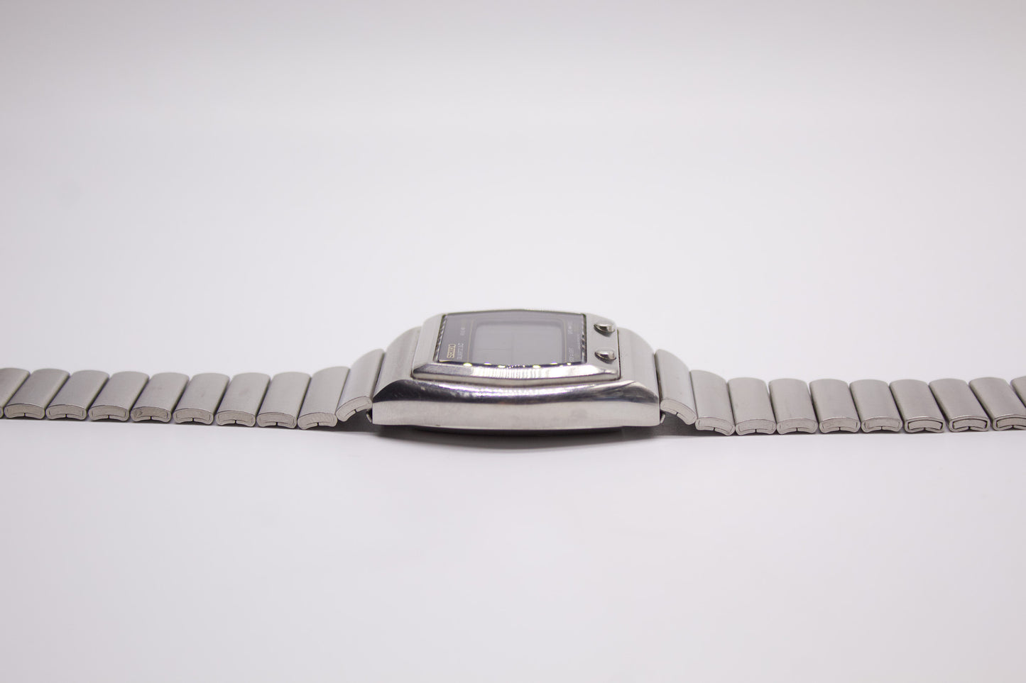1977 JDM Seiko Quartz LC Alarm Men's Wrist-Watch W/Box & Papers