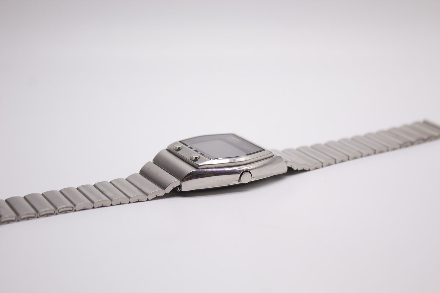 1977 JDM Seiko Quartz LC Alarm Men's Wrist-Watch W/Box & Papers