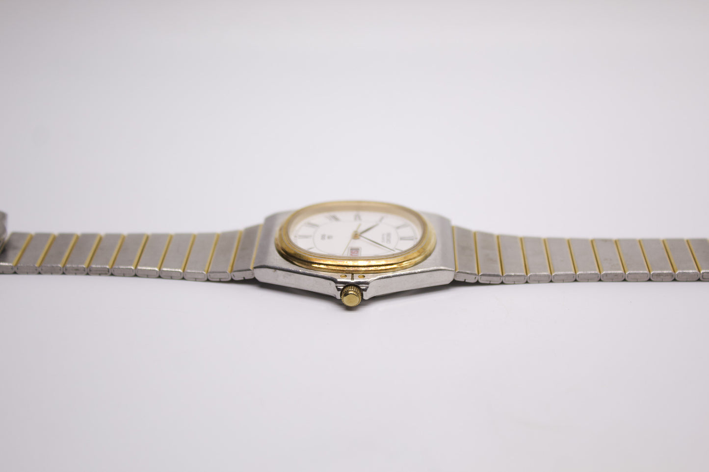 1982 Seiko SQ 'Baby Nautilus' Two Tone Men's Wrist-Watch