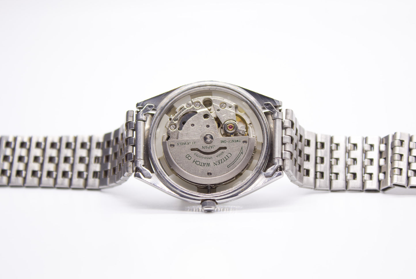 1978 Citizen Automatic Stark White Dial Men's Wrist-Watch