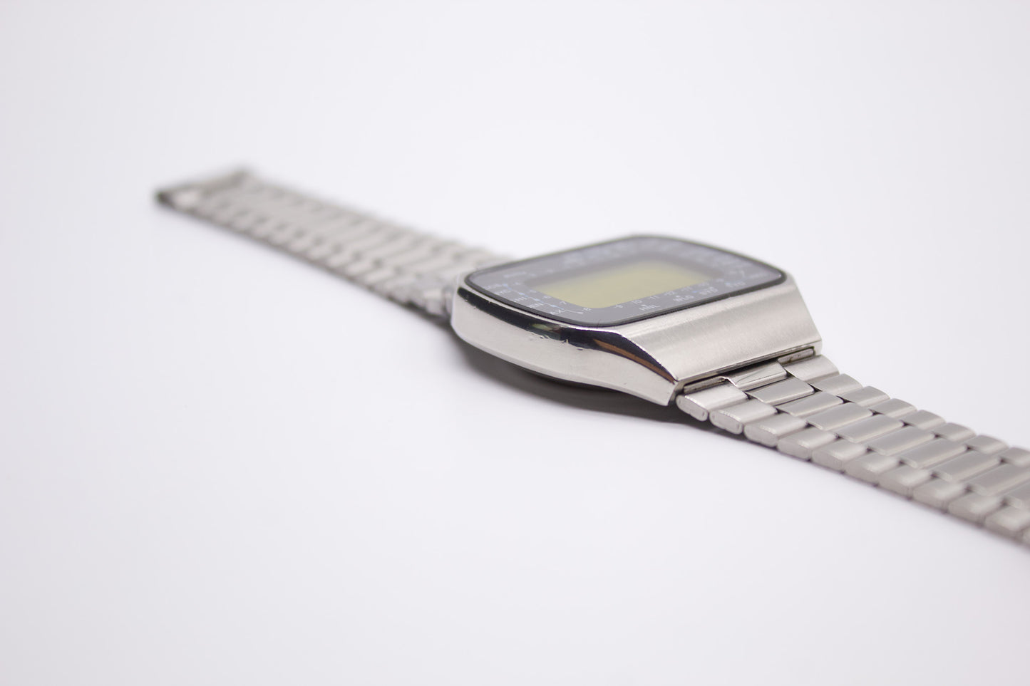 1978 Seiko Digital 'Pan-Am Lemon Face' Men's Wrist-Watch