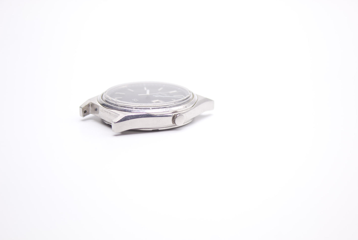 1981 Seiko SQ Quartz Matte Black Dial Men's Wrist-Watch