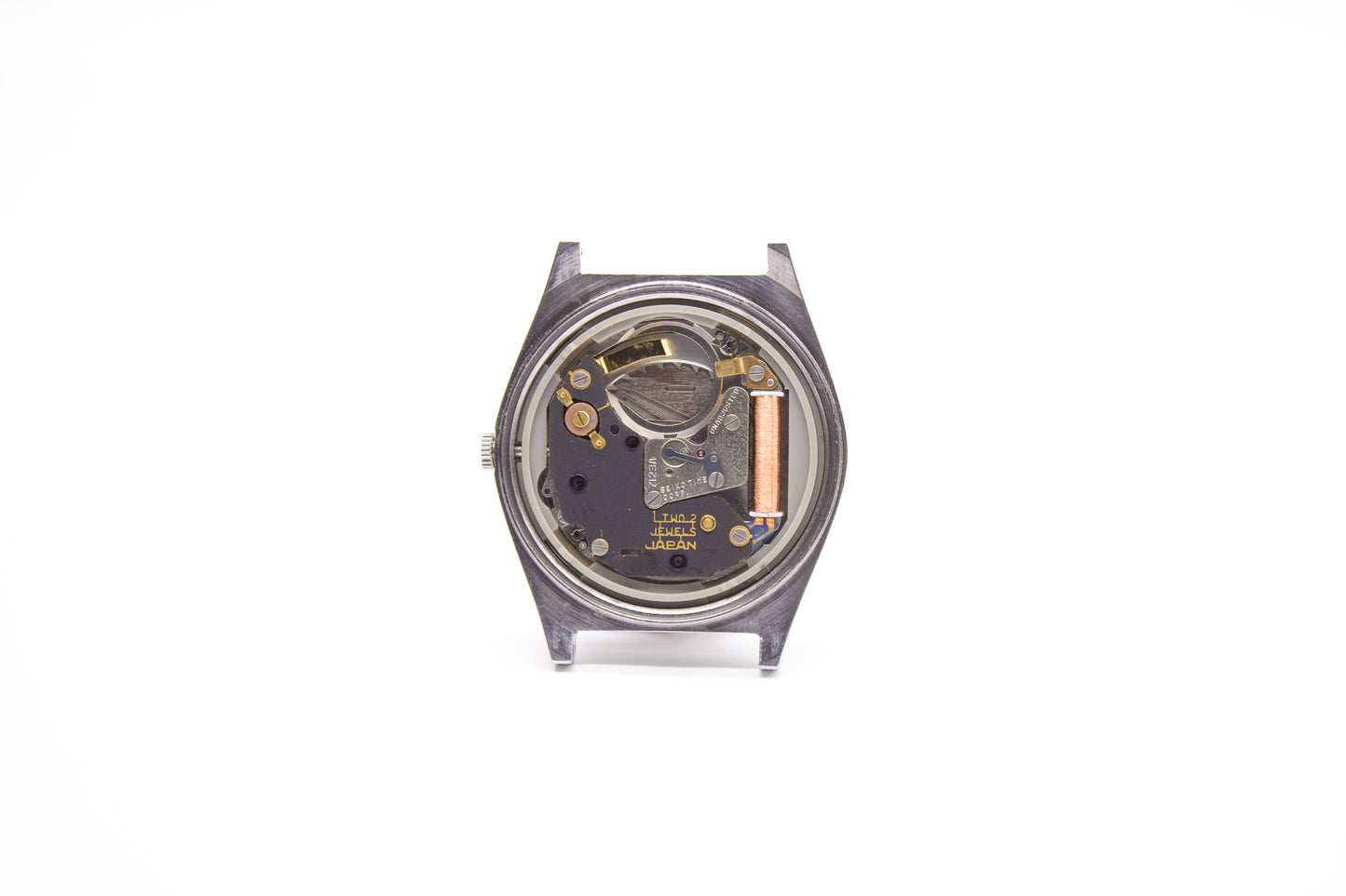 1981 Seiko SQ Quartz Matte Black Dial Men's Wrist-Watch