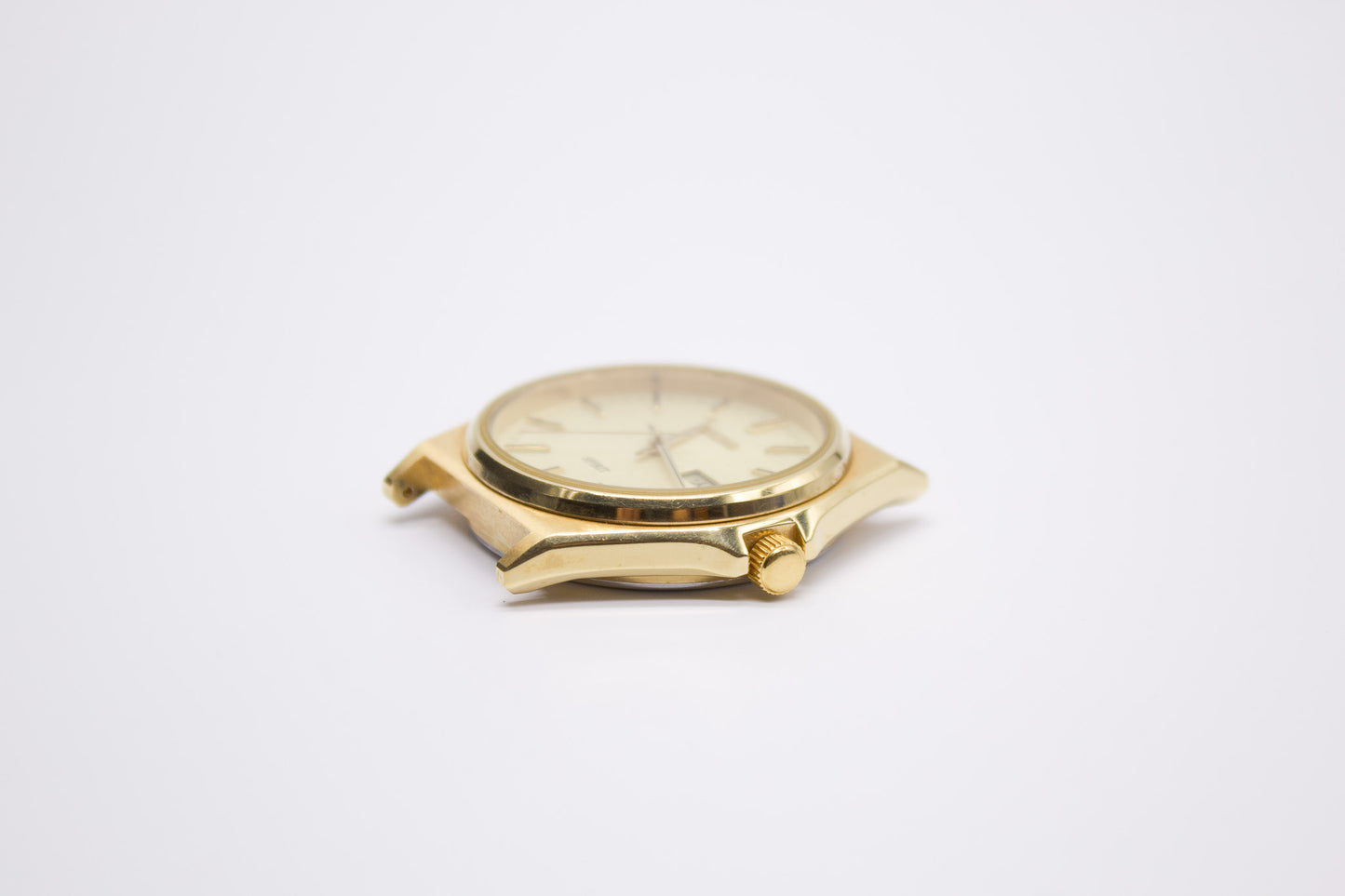1996 Seiko Spirit Quartz 'Golden Snowflake Dial' Men's Wrist-Watch