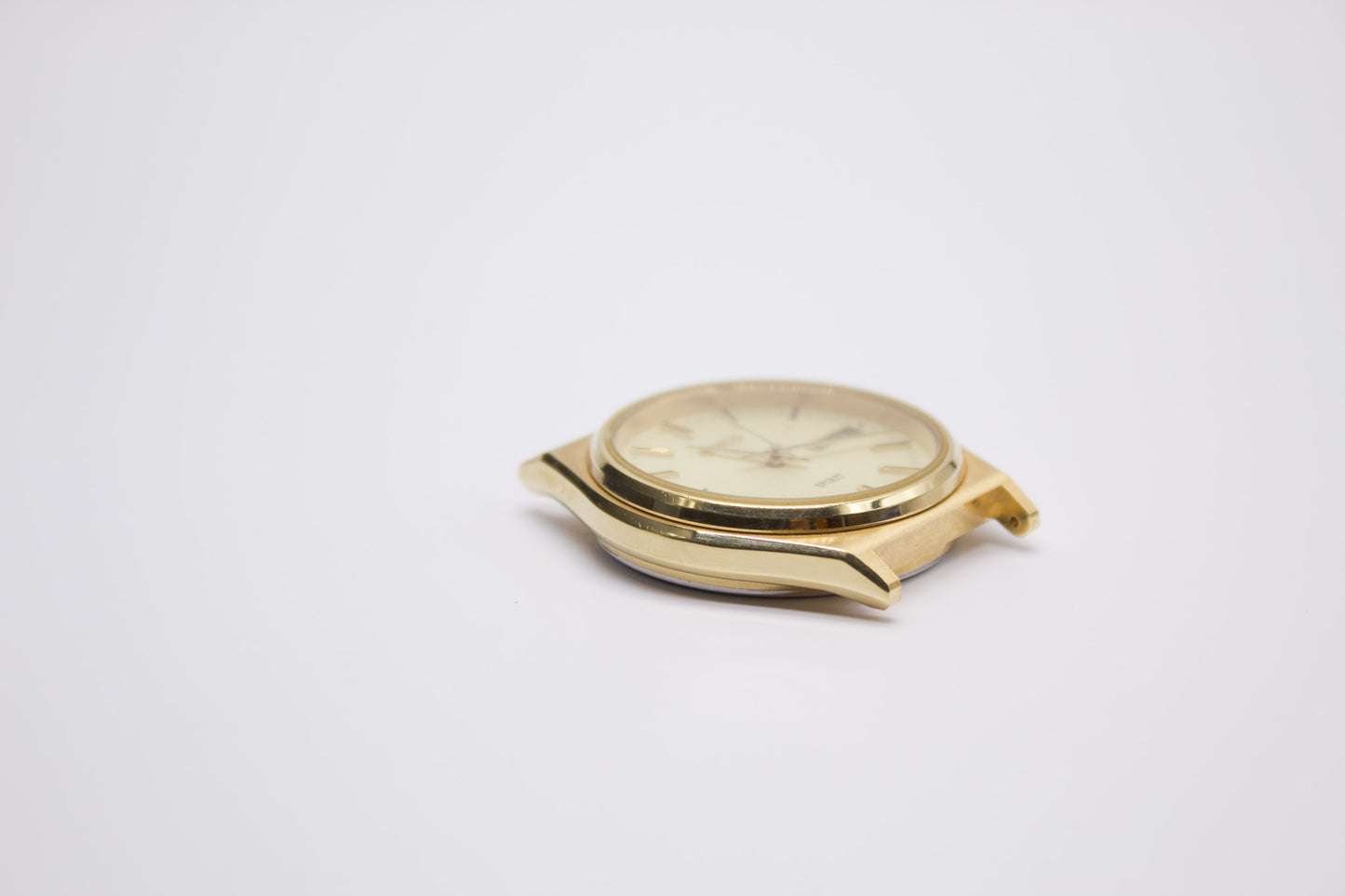 1996 Seiko Spirit Quartz 'Golden Snowflake Dial' Men's Wrist-Watch