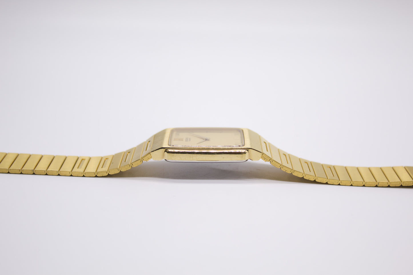 1997 Seiko Quartz Golden Tank Men's Wrist-Watch