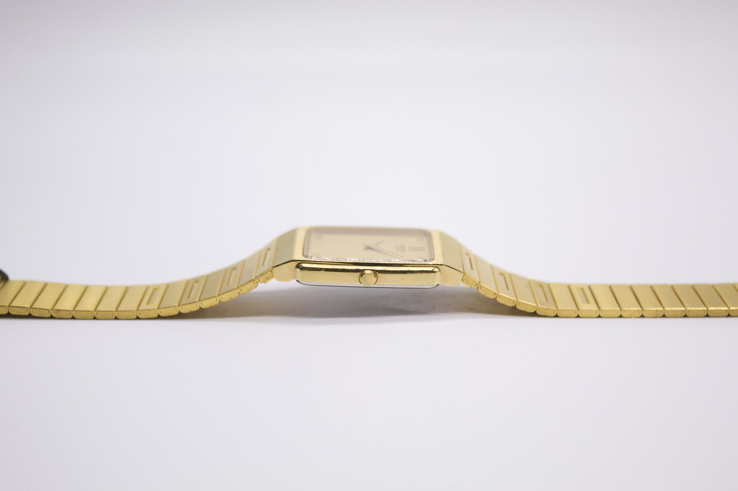1997 Seiko Quartz Golden Tank Men's Wrist-Watch
