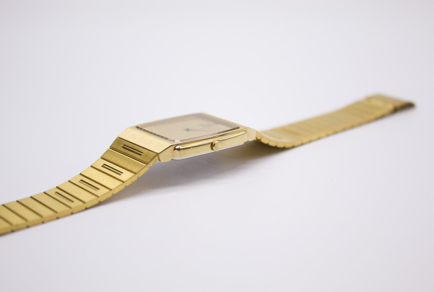 1997 Seiko Quartz Golden Tank Men's Wrist-Watch
