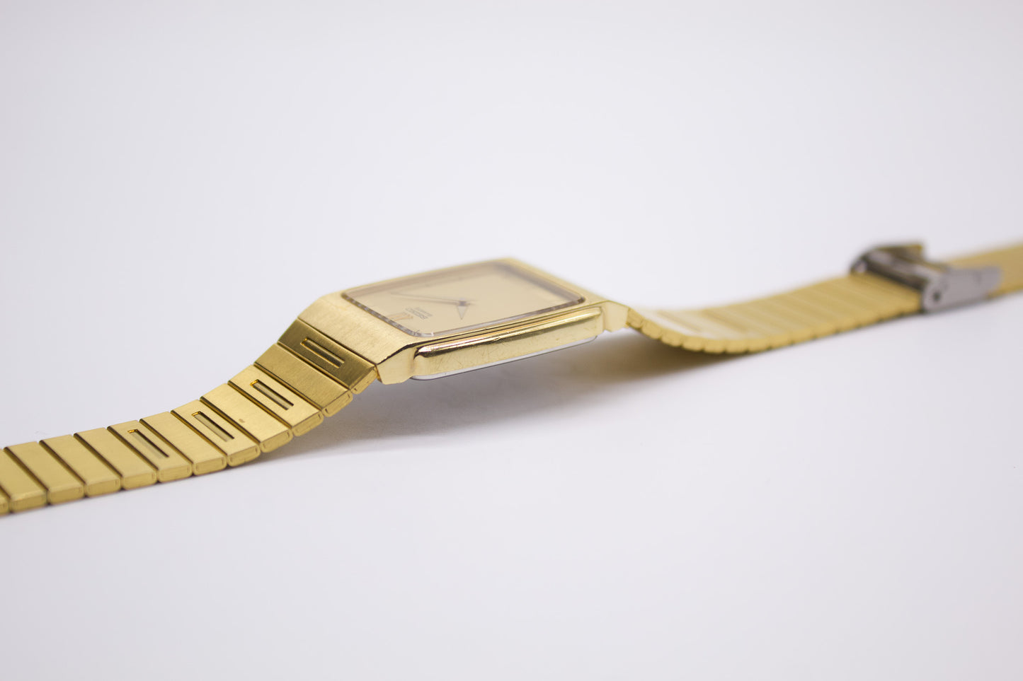1997 Seiko Quartz Golden Tank Men's Wrist-Watch