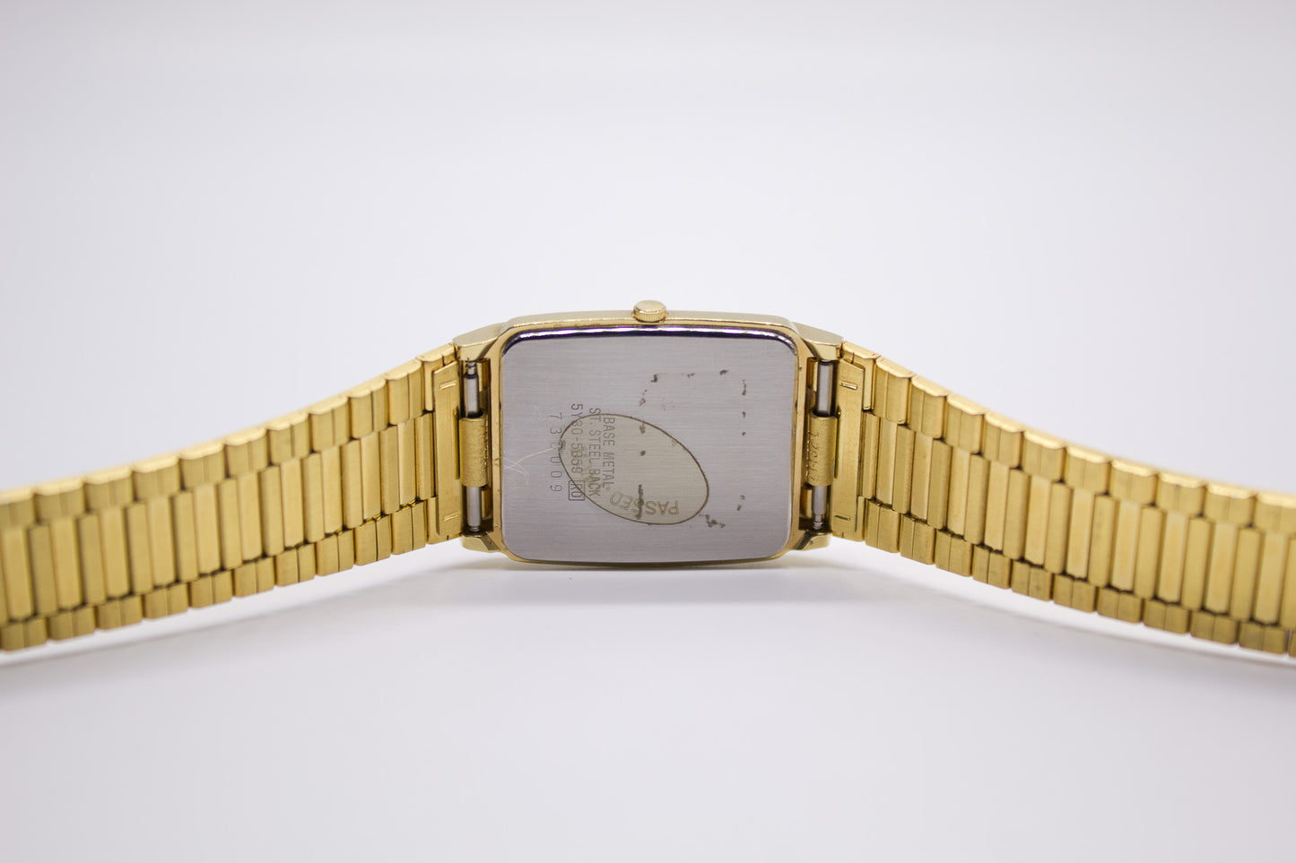 1997 Seiko Quartz Golden Tank Men's Wrist-Watch
