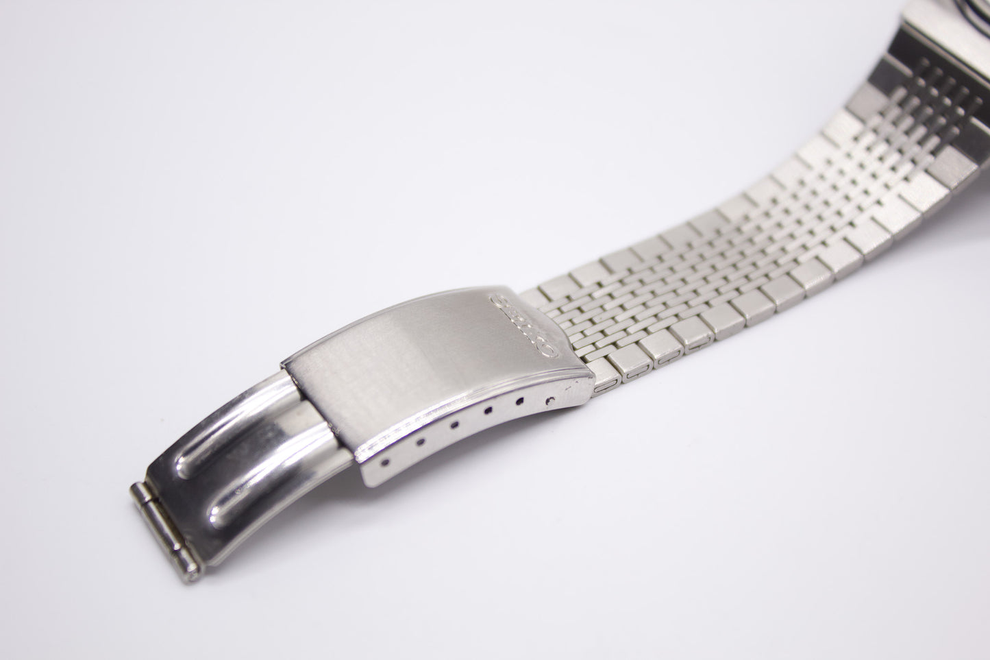 1982 Seiko Chronos Silver Dial Men's Wrist-Watch