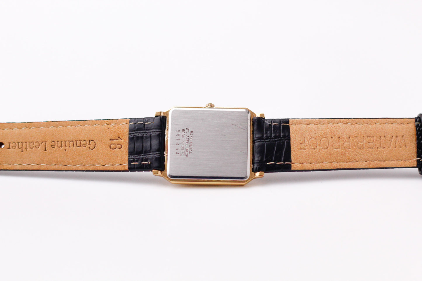 1996 Seiko Quartz Golden Tank Men's Wrist-Watch