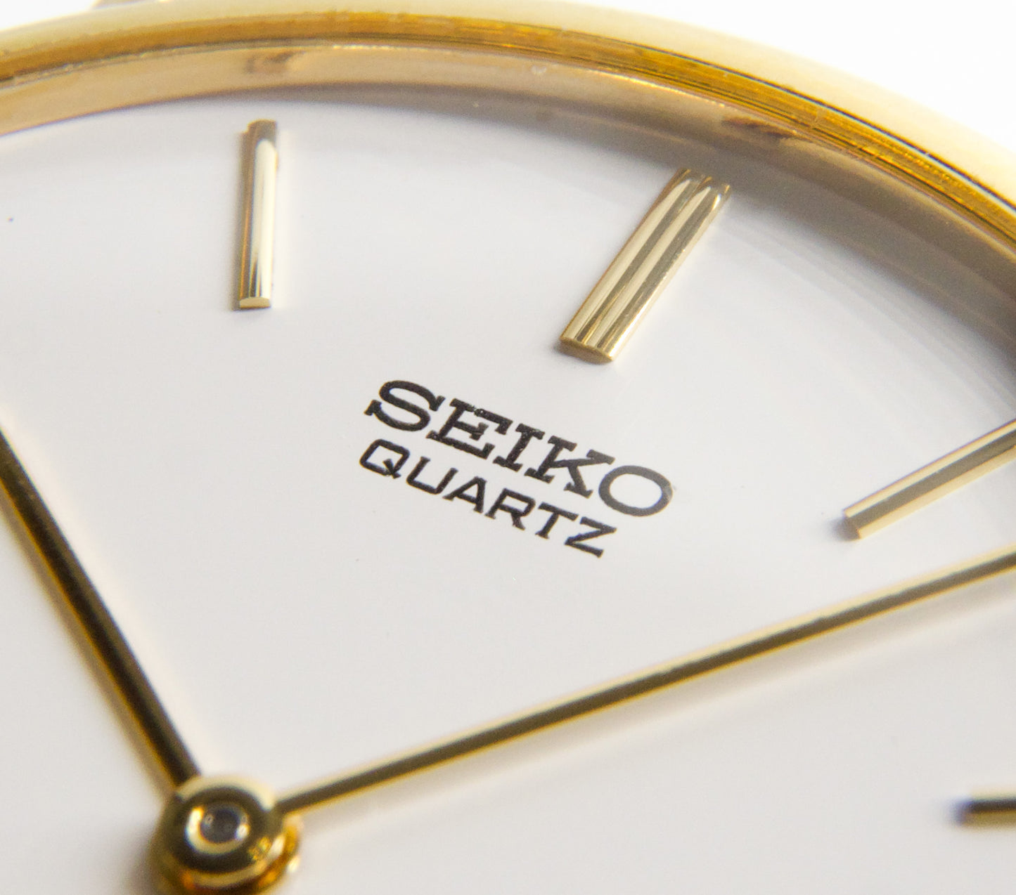 1991 Seiko Quartz Pure White Dial Men's Wrist-Watch