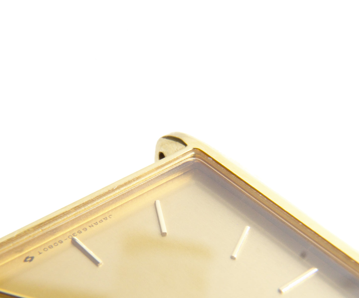 1986 Seiko Quartz Golden Tank Men's Wrist-Watch
